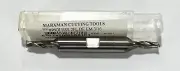 Marxman 3/16" HSS Double End Mill 2 Flute 3/8" Shank