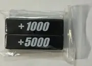 Cardfight Vanguard Power counter 2PCS Unopened Black