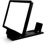 3D Mobile Phone Screen Magnifier Amplifier Movie Video Cell Phone Enlarger Screen Projector with Speaker for and Android All Smartphone Cell Phone Accessories