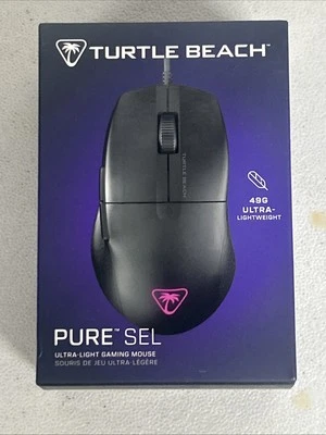 Turtle Beach - Pure SEL Ultra-Light Wired Ergonomic RGB Gaming Mouse with 8K ...