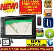 1992-1997 FORD F SERIES & BRONCO NAVIGATION BLUETOOTH USB EQ CAR RADIO STEREO (for: Ford)