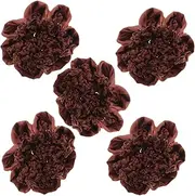 SAFIGLE Professional Hair Bun Cover for Women Ballet Bun Hair Net Elastic Knit Head and Comfortable
