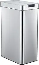 Maxkon Sensor Trash Bin 60L Kitchen Waste Smart Rubbish Bin Automatic Garbage Can Office Sliver