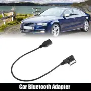 1 Pcs Car Bluetooth Wireless Adapter AUX Cable for Audi A3 A4L A5 ABS Black