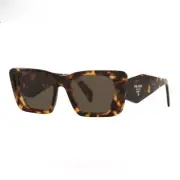 NEW PRADA WOMEN BROWN CAT EYE PR08YS 01V8C1 SUNGLASSES PR 08YS EYEWEAR SPR 08Y