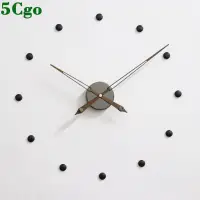 在飛比找蝦皮商城優惠-5Cgo免釘DIY現代掛鐘直徑50cm創意極簡歐美西班牙風格