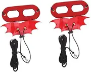 BESPORTBLE 2pcs Adjustable Lizard Harness Reptile Accessories Pet Hauling Cable Devil Wings Design Small Animals Leashes