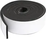 Foam Insulation Tape Self Adhesive, 5cm x 0.6cm x 4m Weather Stripping for Doors and Window, Air Conditioning Seal Strip, Sound Proof Door Seal, Cooling, Weatherstrip Black (2INx1/4INx13FT)