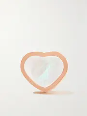 [Chopard] Chopard - My Happy Hearts 18-karat Rose Gold Mother-of-pearl Single Earring - One size One size Gold