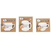 Mud Pie E2 Home Kitchen Circa Coffee Break Coffee Mug Spoon Rest Sets 42600445