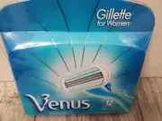 N.O.S original Gillette for women Venus Refill Shave Razor Cartridges (12-pk)