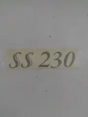 1>LOWE BOATS BLACK SS 230 PONTOON 10" X 2 1/2" DECAL NEW, FREE SHIP.