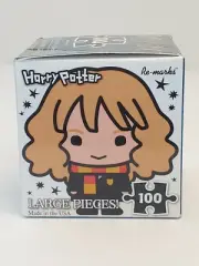 Re-marks Puzzle Harry Potter 100 Large Pieces Puzzle Cube Hermione 10" X 10"