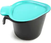[Tupperware] Adretto Küchenhelfer Table Waste 2.5 L Black/Turquoise Organic All in Pure