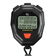 Digital Sports Stopwatch Timer, 100Lap /Split Memory Stopwatch Timer Clock, L...
