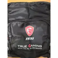 在飛比找蝦皮購物優惠-MSI 龍魂後背束口袋