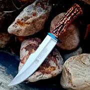 COLUMBIA Knife Large Bowie Camping Hunting Survival Sharp Knife Fixed Blade New