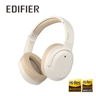 EDIFIER W820NB Plus 雙金標抗噪藍牙耳罩耳機/ 象牙白