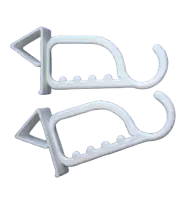 2 Pack Over the Door Hook Suits Coats Dresses Robes Storage Laundry Bed & Bath