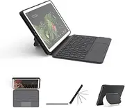 EIP Magnetix Keyboard Case for Google Pixel Tablet 11 inch (2023), Adjustable Viewing Angle, Detachable, Easy Carry, Protective Cover Compatible with Speaker Dock, 7 Backlight Color, US Layout