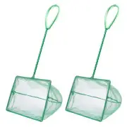 Mogoko 2 Pack Aquarium Net Fish Net 6.0 Inch Fish Tank Net Large Fine Mesh Aq...