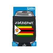 Zimbabwe Country Flag Nationality - Stubby Holder With Base