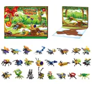 Christmas Advent Calendar Insect Dinosaur Building Blocks Toy Countdown Calendar Xmas Blind Box