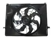 Auxiliary Fan Assembly For 09-10 Hyundai Sonata 2.4L 4 Cyl RC56P6 (for: Hyundai)