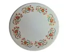 18" Side Table Top Semi Precious Stones Floral Inlay Handmade Work