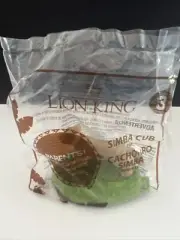 2019 McDonald’s Lion King Happy Meal Toy #3 Simba Cub NIP Cake Topper