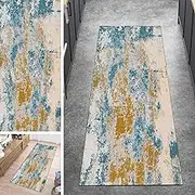 Modern Hallway Runner Rug Non Slip Washable Long Carpet Runner Corridor Hall Kitchen Living Room Entryway Floor Mat60cm/70cm/80cm/100cm Wide(3.3ft×4.9ft/100×150cm)