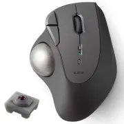 ELECOM Wireless Trackball Mouse Bluetooth IST Series 5 Buttons Thumb Operated