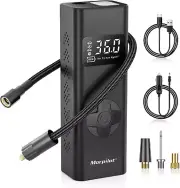 Tire Inflator Portable Air Compressor,Morpilot 10000Mah 12V 150PSI Cordless