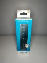 Nintendo Wii Remote Motion Plus Black: Wii U Authentic OEM Brand New Sealed !