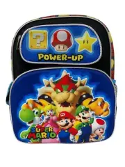 3D Super Mario Power up 16 inch Large Backpack