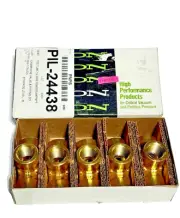 Box of 5 Each Cajon / Swagelok B-8-T Brass Tee 1/2 in FxFxF NPT FNPT