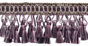Two Tier Tassel Fringe Trim, Color# 2927 - Luscious Lavenders [14 Yards]