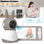 ieGeek 2K Baby Monitor with Camera Baby Monitor Pet Camera for Home Security