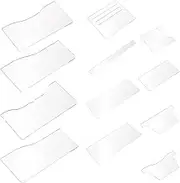 OHPHCALL 1 Set DIY Wallet Patterns Template User Friendly Stencils for Crafting Durable Reusable Designs and Purses