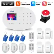 Tuya WIFI GSM Alarm System Security Buglar RFID Wireless Motion Sensor Detector
