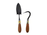 Red Pig Garden Tools - Mini Trowel and Cultivator Set
