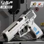 Toy Gun Soft Bullet Pistol Model Foam Darts Shell Ejecting Blaster Toy Gun New