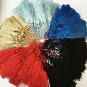 Nice 30pc Fringe Tassel Sewing Finishes Decor Hanging Trim bookmark Craft DIY