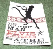 Music STICKER: ELVIS COSTELLO & THE IMPOSTERS "The Delivery Man" Americana Album
