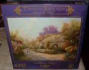 NEW Ceaco Thomas Kinkade "Cobblestone Village" 1000 Piece Jigsaw Puzzle #3310-11
