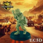 Travelling Doctor Medic | Apocalypse 32mm Miniature Figure | Wasteland Warfare
