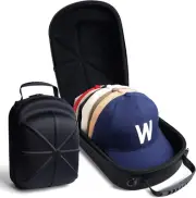 Hat Case for Baseball Caps, Hard Hat Organizer, Hat Holder for Traveling & Home