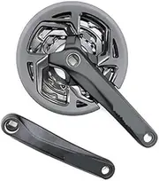 Exercise Bike Crank， Mountain Bike 9-Speed 10-Speed 22-30-40T Variable Speed Sprocket Wheel Detachable Disc Square Hole 170mm Crank Bike Part