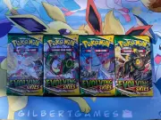 1x Pokemon Evolving Skies Unopened Pack Unsearched GilbertGames Ship Fast