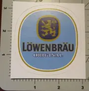 LOWENBRAU Original cr STICKER decal craft beer brewing brewery